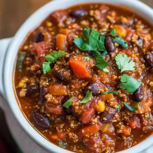 Slow Cooker Vegetarian Chili