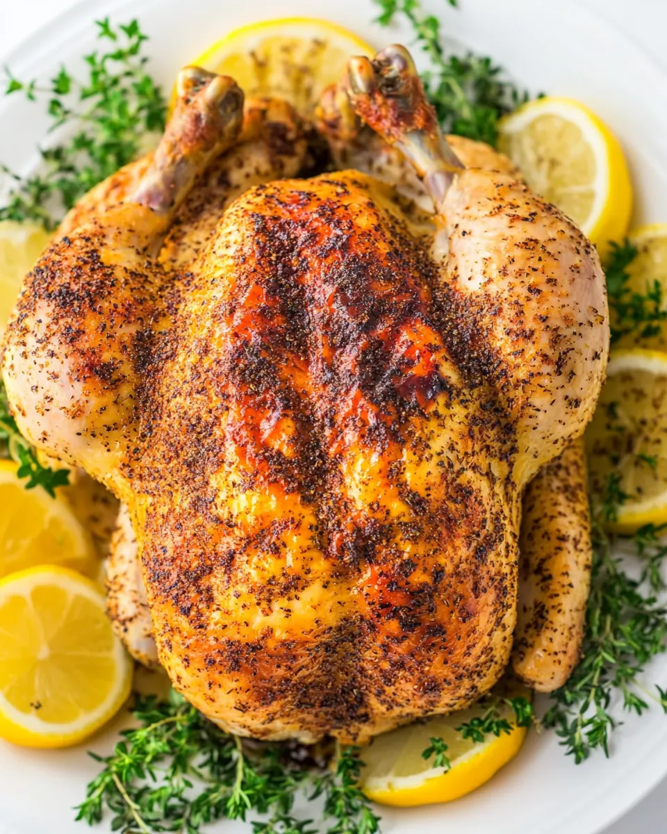 Slow Cooker Whole Chicken
