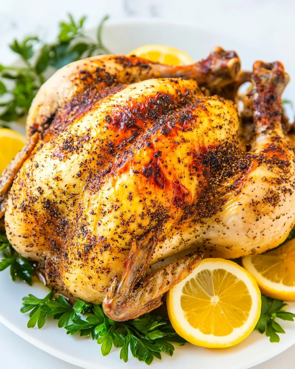 Slow Cooker Whole Chicken