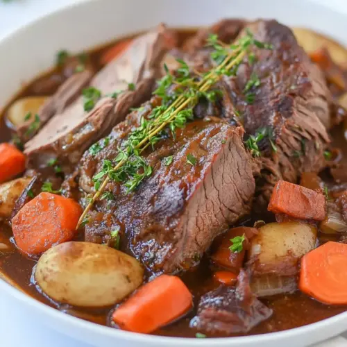 Slow Cooker Yankee Pot Roast