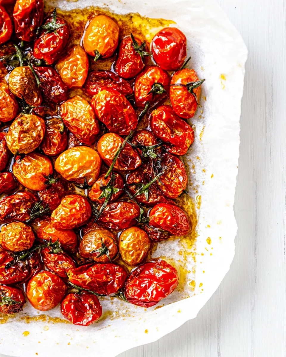 Slow Roasted Cherry Tomatoes