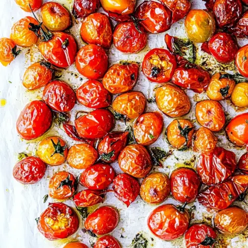 Slow Roasted Cherry Tomatoes