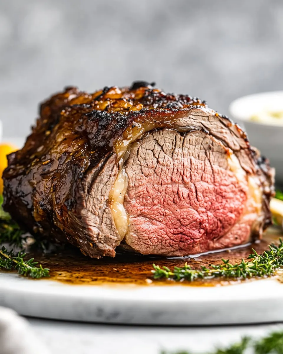Slow Roasted Prime Rib