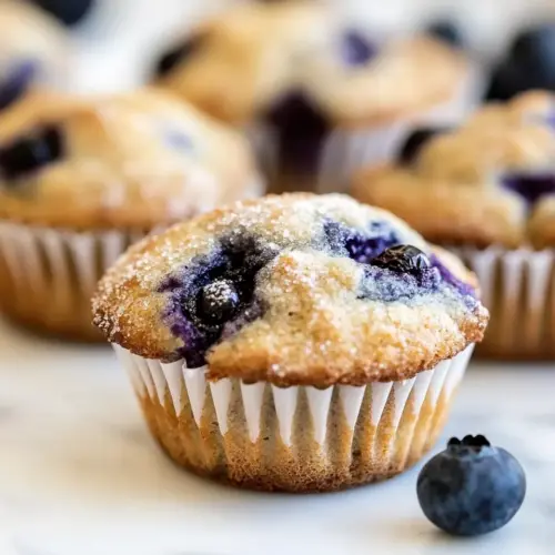 Small batch Blueberry Muffins