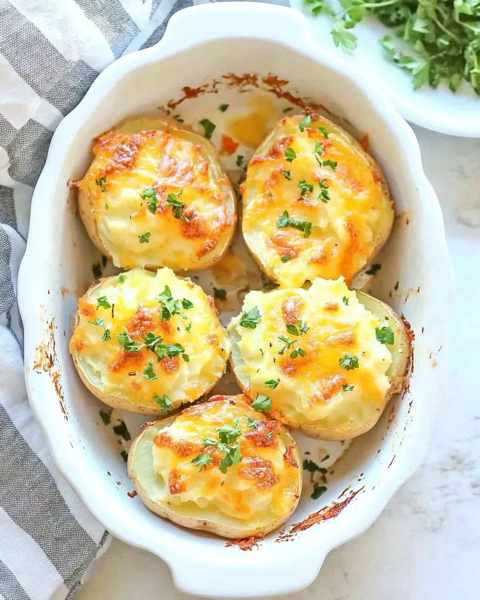 Smashed Red Potatoes in Oven