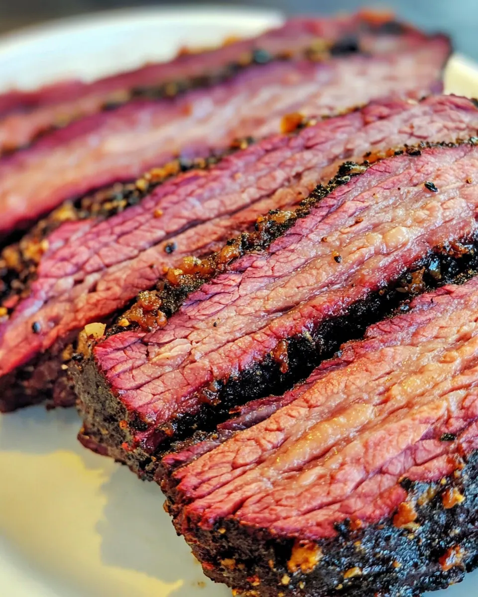 Smoked Corned Beef Brisket
