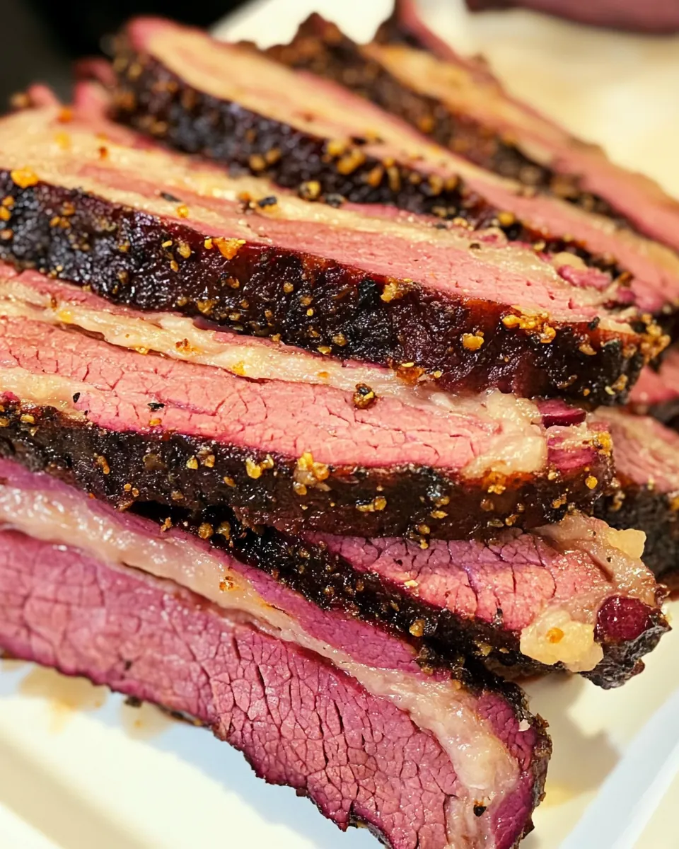 Smoked Corned Beef Brisket