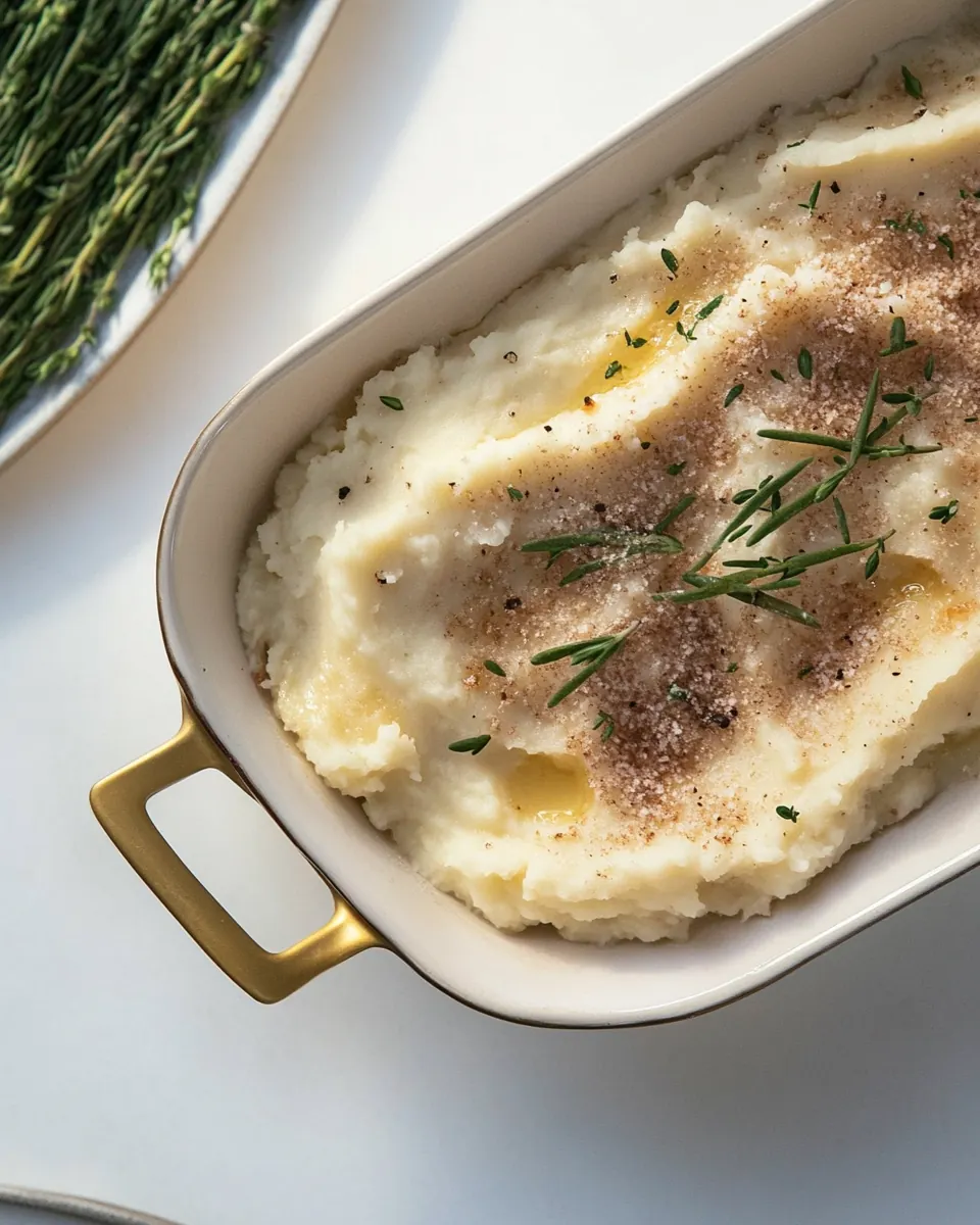 Smoked Gouda Creamy Mashed Potatoes