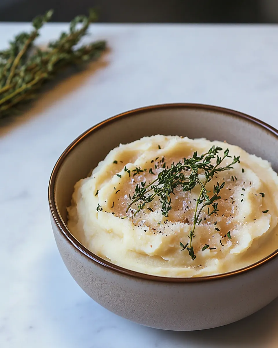 Smoked Gouda Creamy Mashed Potatoes