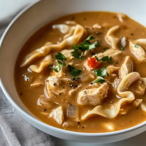 Smoked Paprika Chicken Soup