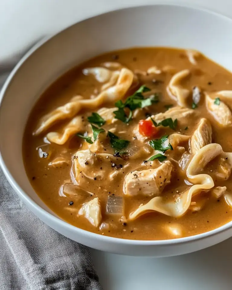 Smoked Paprika Chicken Soup