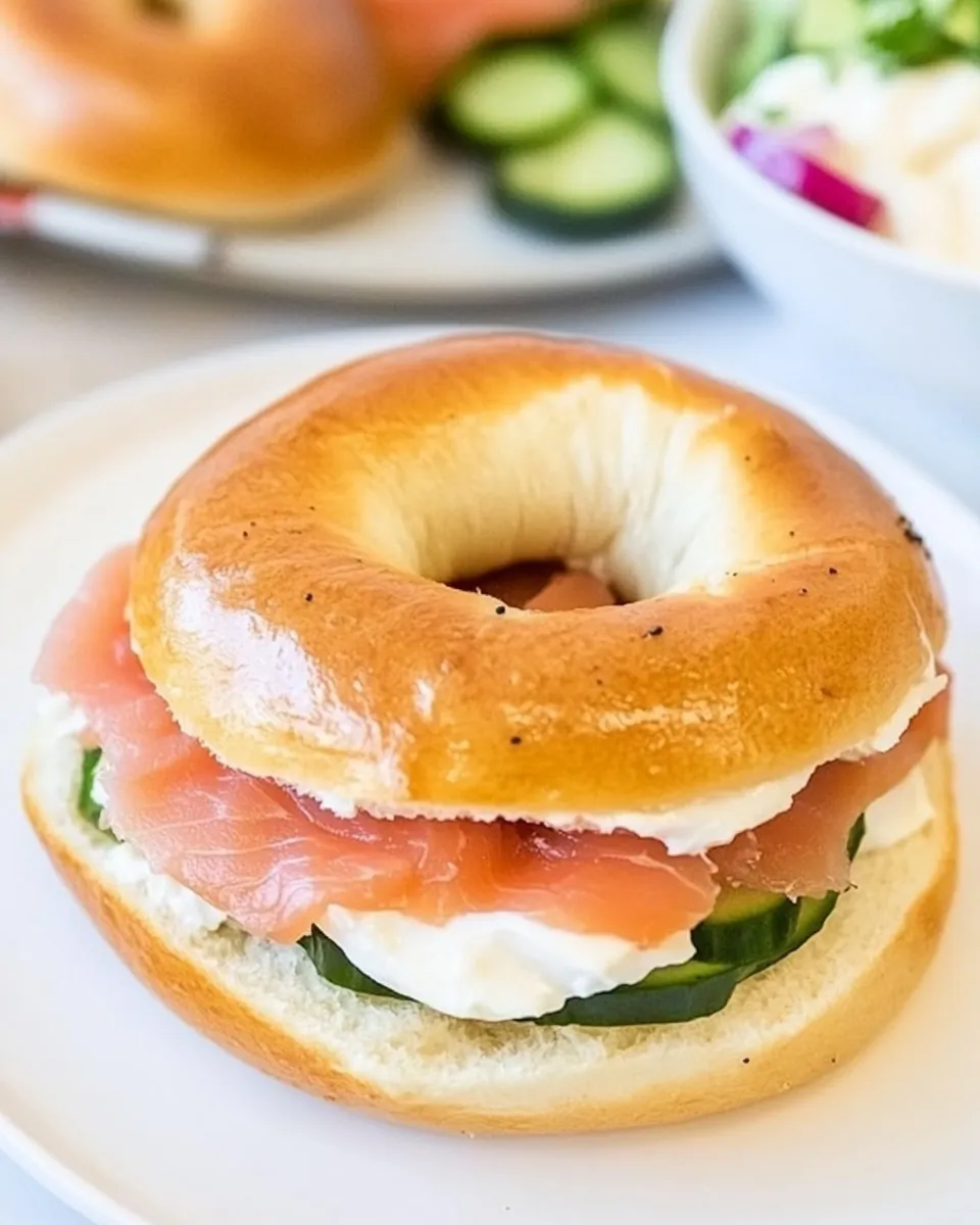 Smoked Salmon Bagel