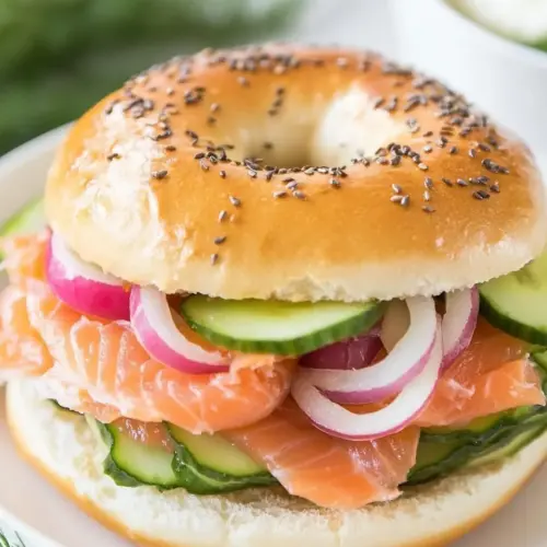 Smoked Salmon Bagel