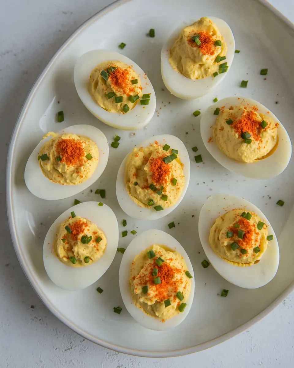 Smoked Salmon Deviled Eggs