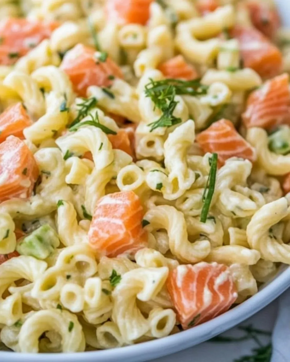 Smoked Salmon Pasta Salad