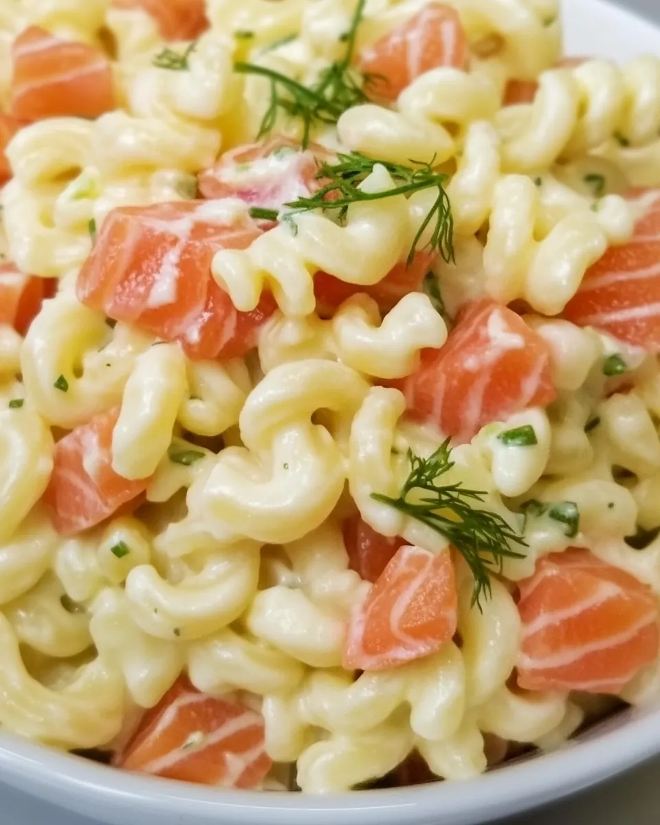 Smoked Salmon Pasta Salad