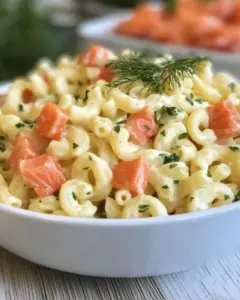 Smoked Salmon Pasta Salad