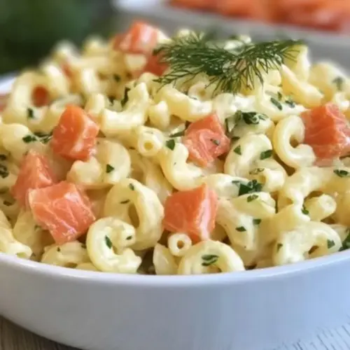 Smoked Salmon Pasta Salad