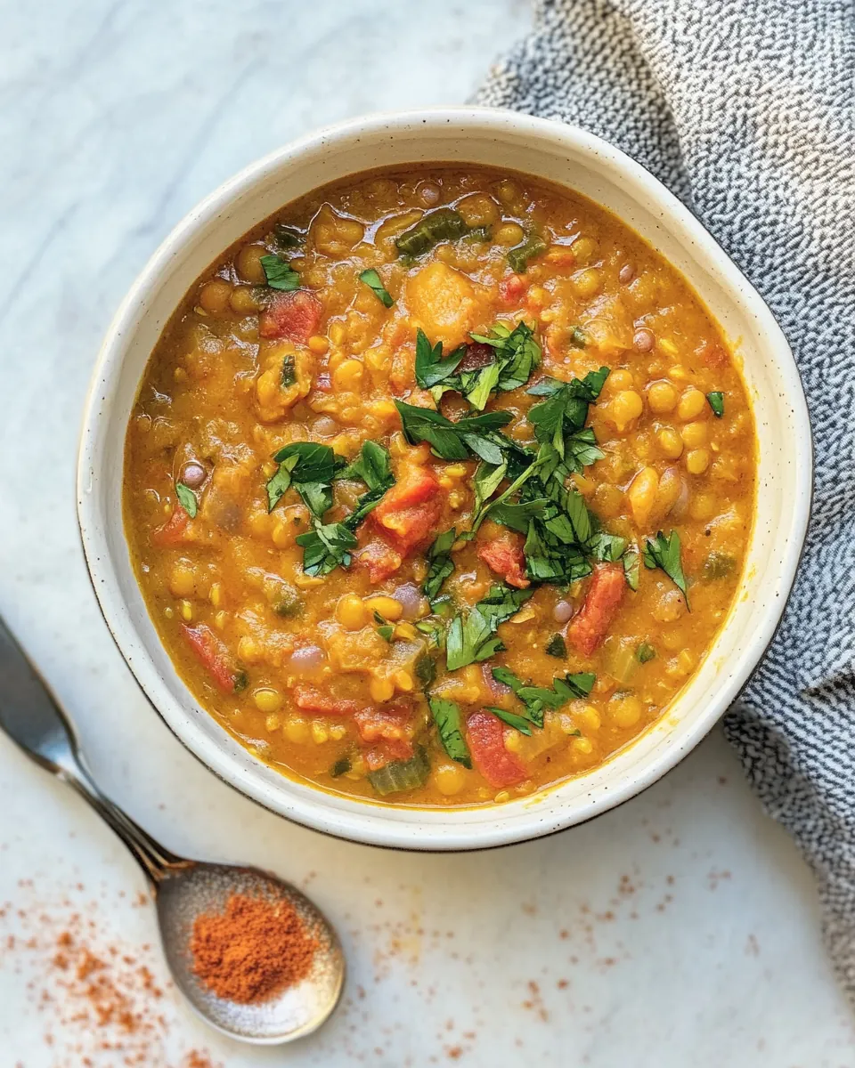 Smoky Red Lentil Stew