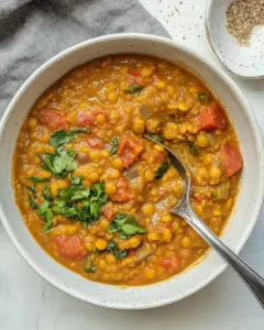 Smoky Red Lentil Stew