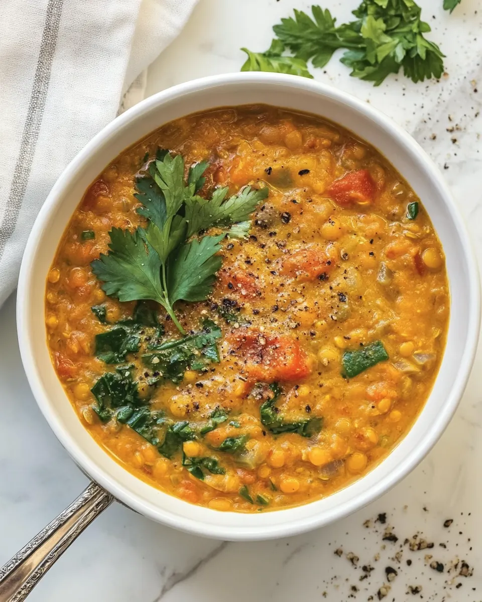 Smoky Red Lentil Stew