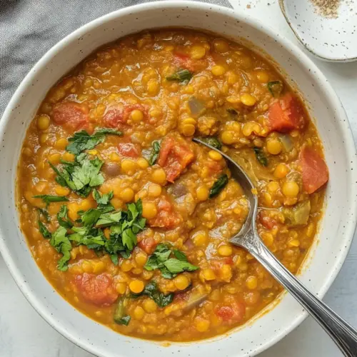 Smoky Red Lentil Stew