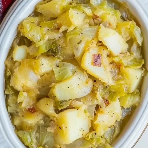 Smothered Cabbage and Potatoes