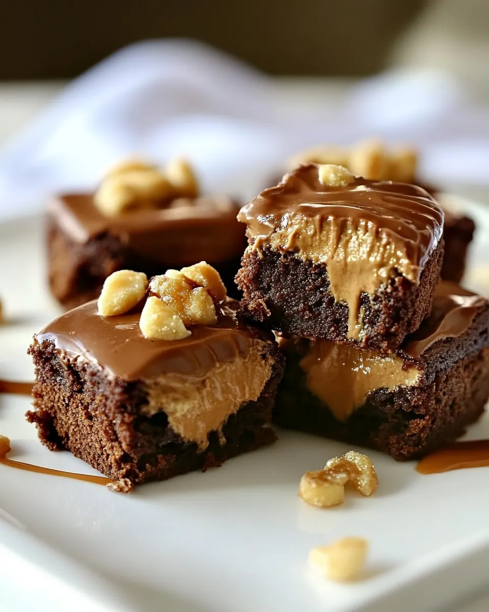 Snickers Brownie Bites