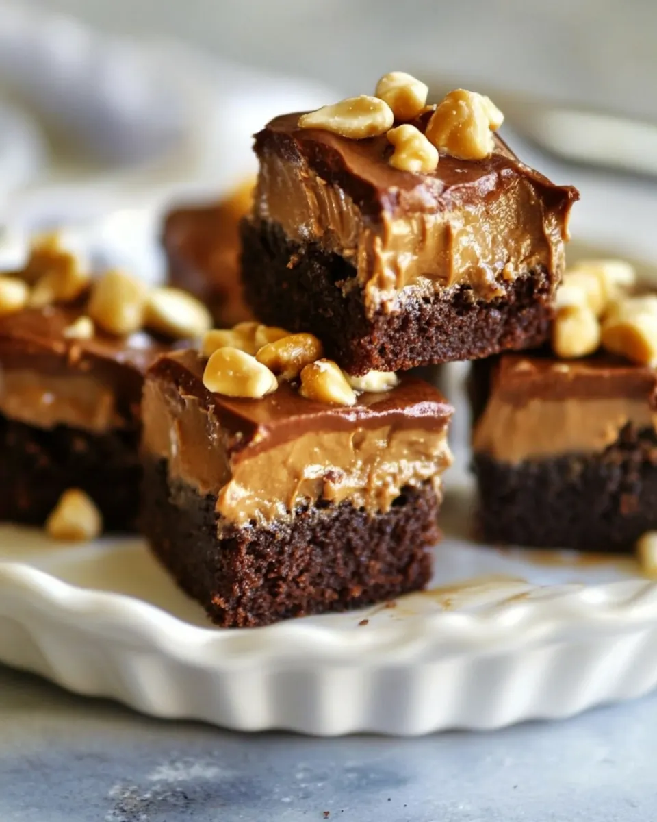 Snickers Brownie Bites
