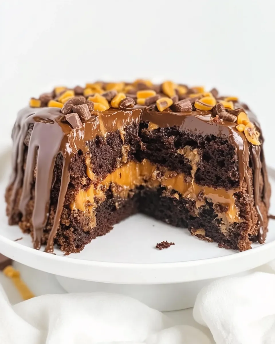 Snickers Cake