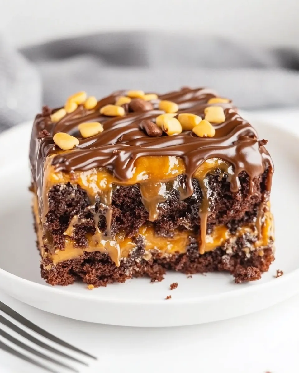 Snickers Cake