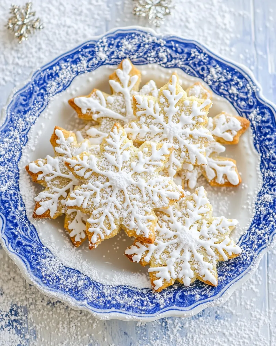 Snowflake Sugar Cookies