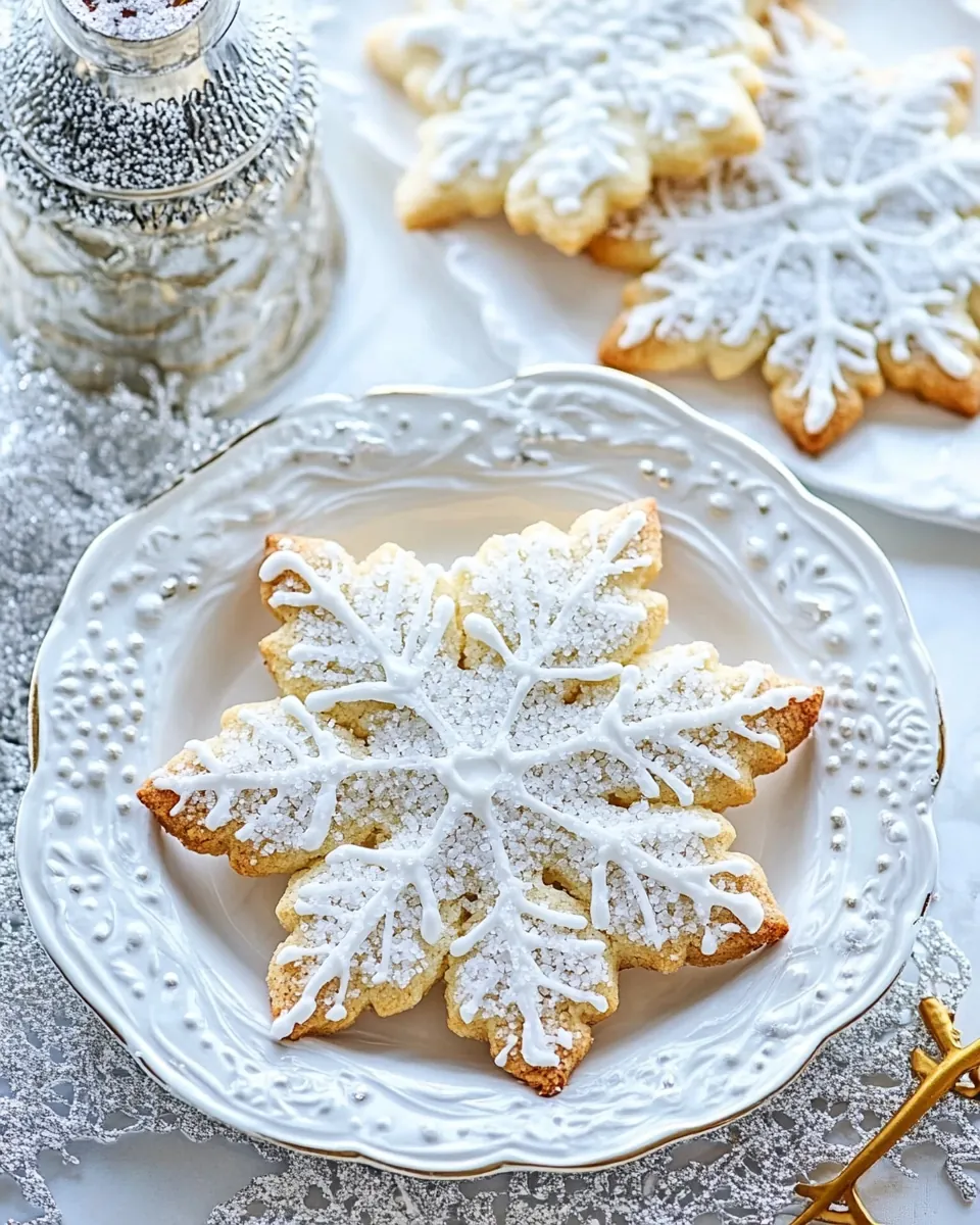 Snowflake Sugar Cookies