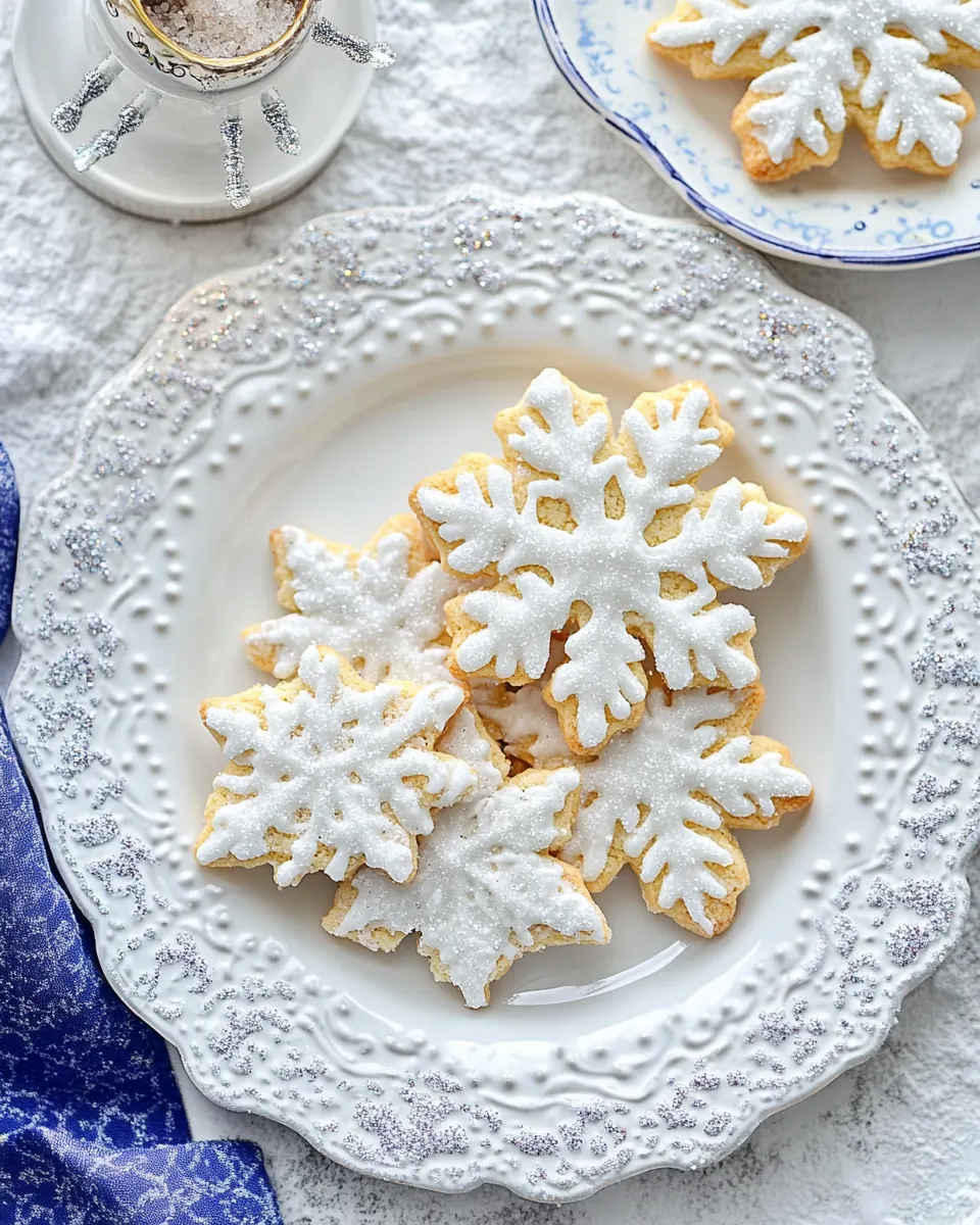Snowflake Sugar Cookies