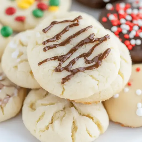 Soft Chewy Shortbread Cookies