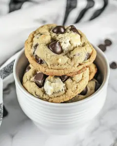 Soft Chocolate Chip Cookies with Pudding