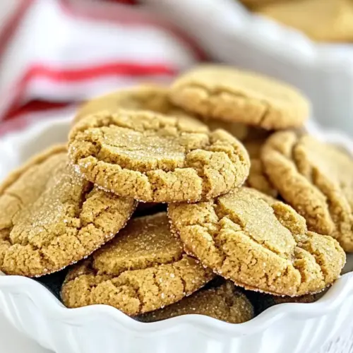 Soft Gingersnap Cookies