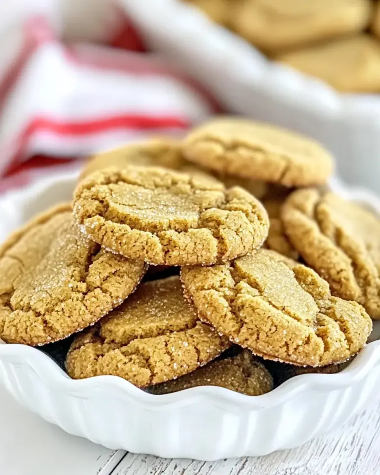 Soft Gingersnap Cookies