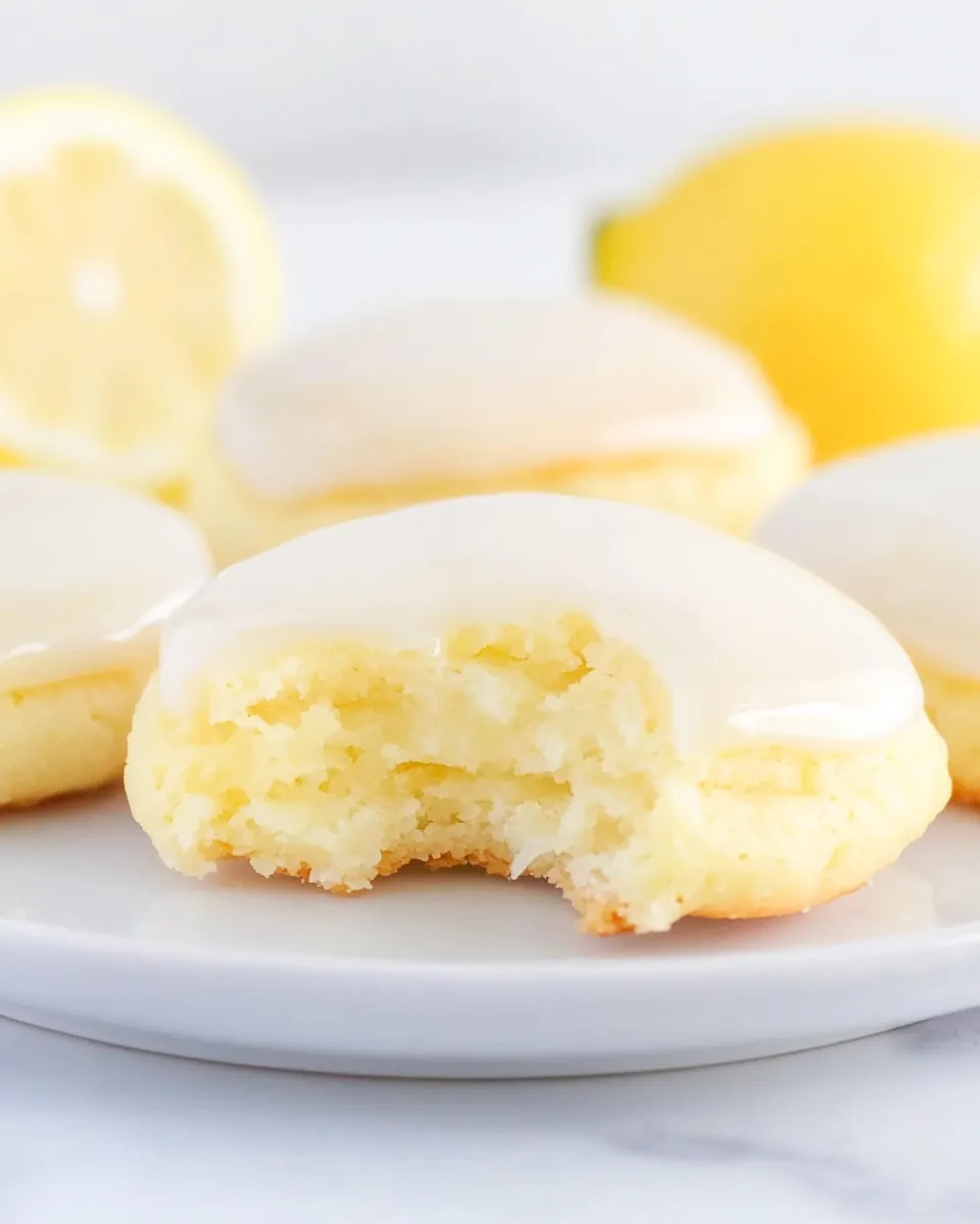 Soft Lemon Cookies