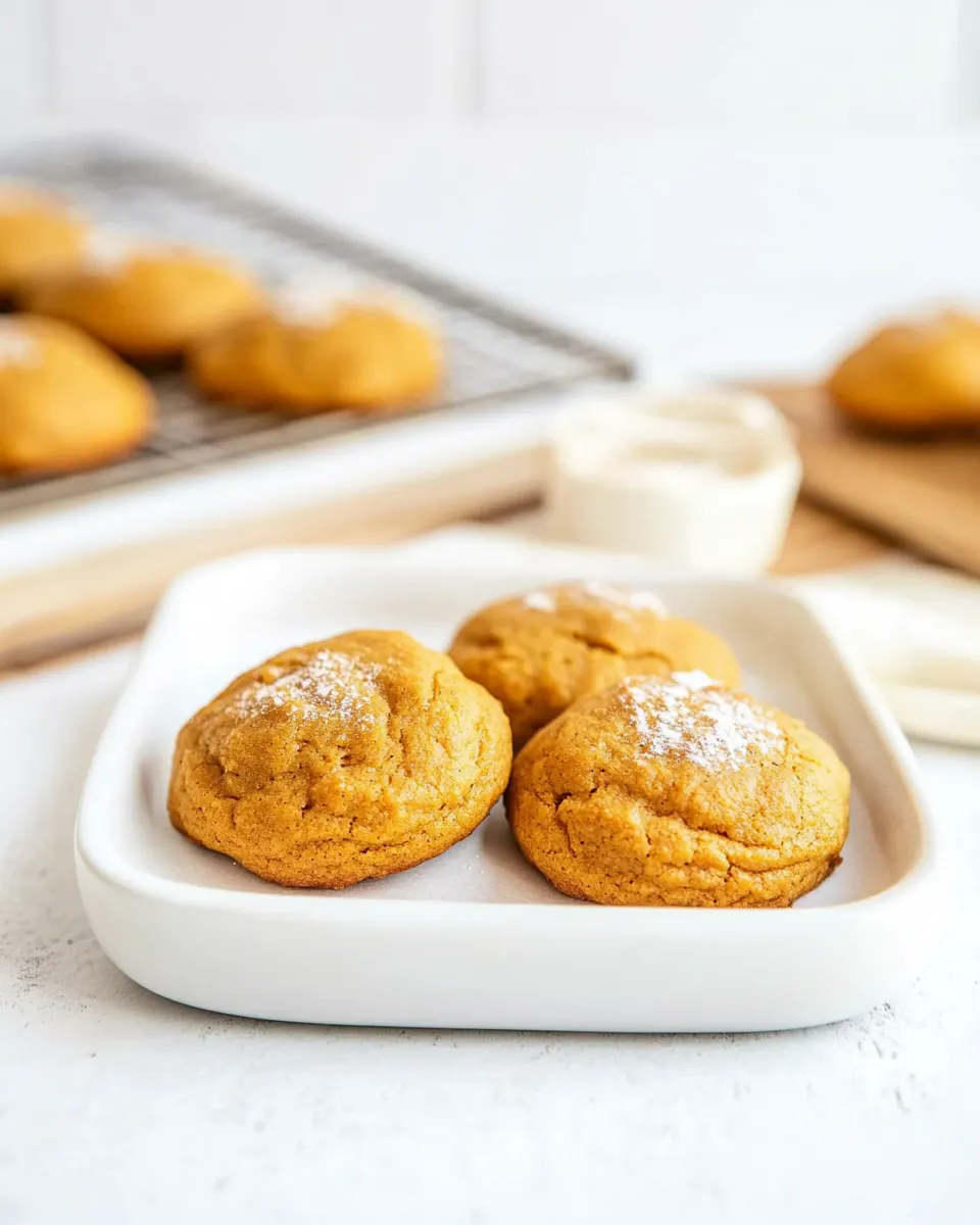 Soft Pumpkin Cookies