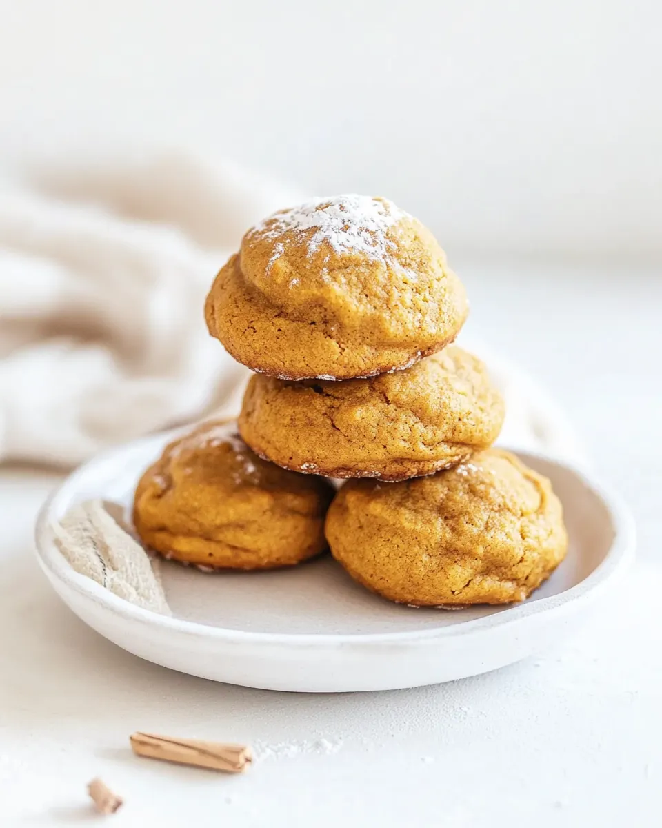 Soft Pumpkin Cookies