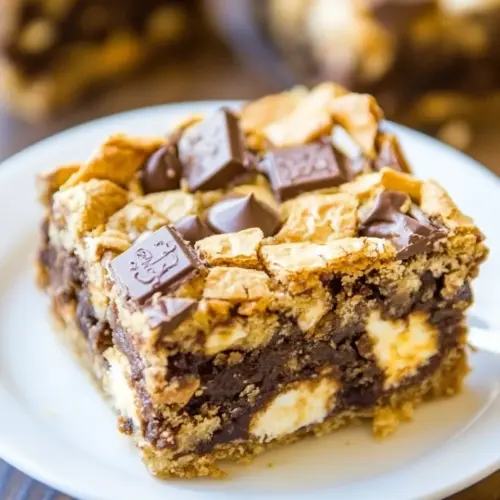Soft and Gooey Loaded Smores Bars