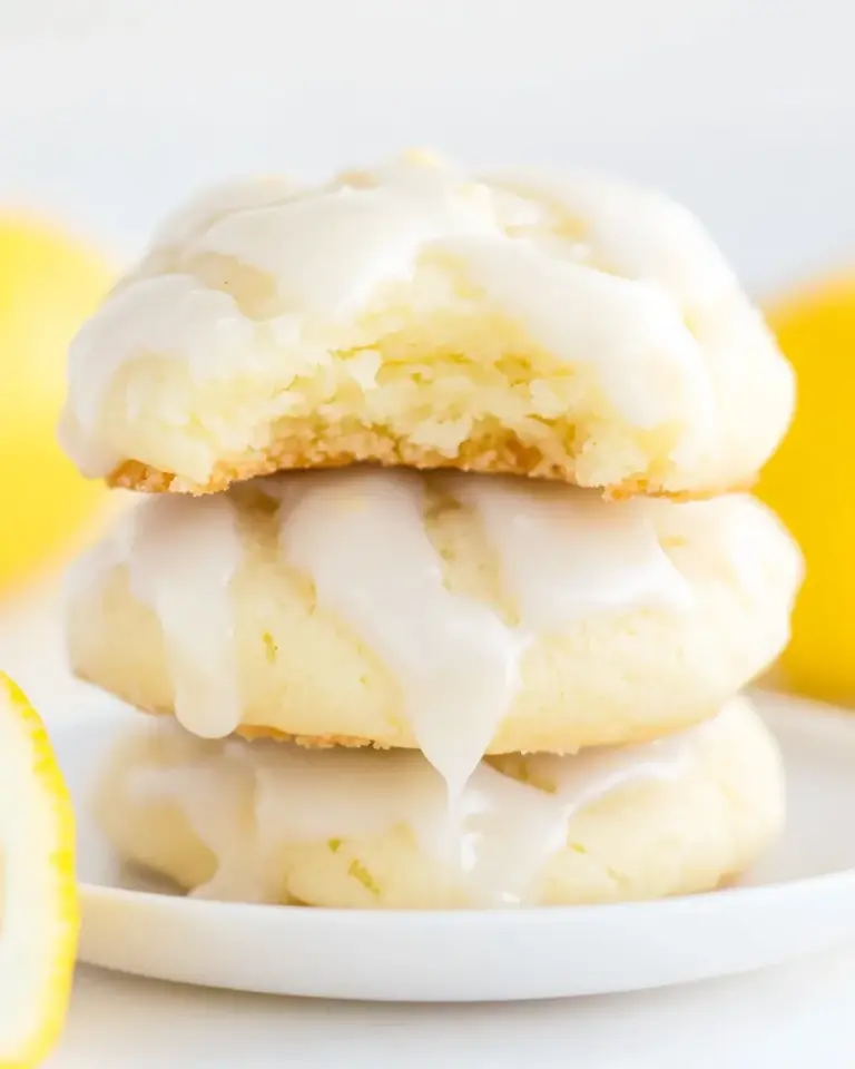 Softbatch Glazed Lemon Cream Cheese Cookies