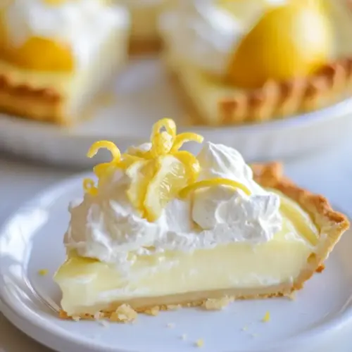 Sour Cream Lemon Pie