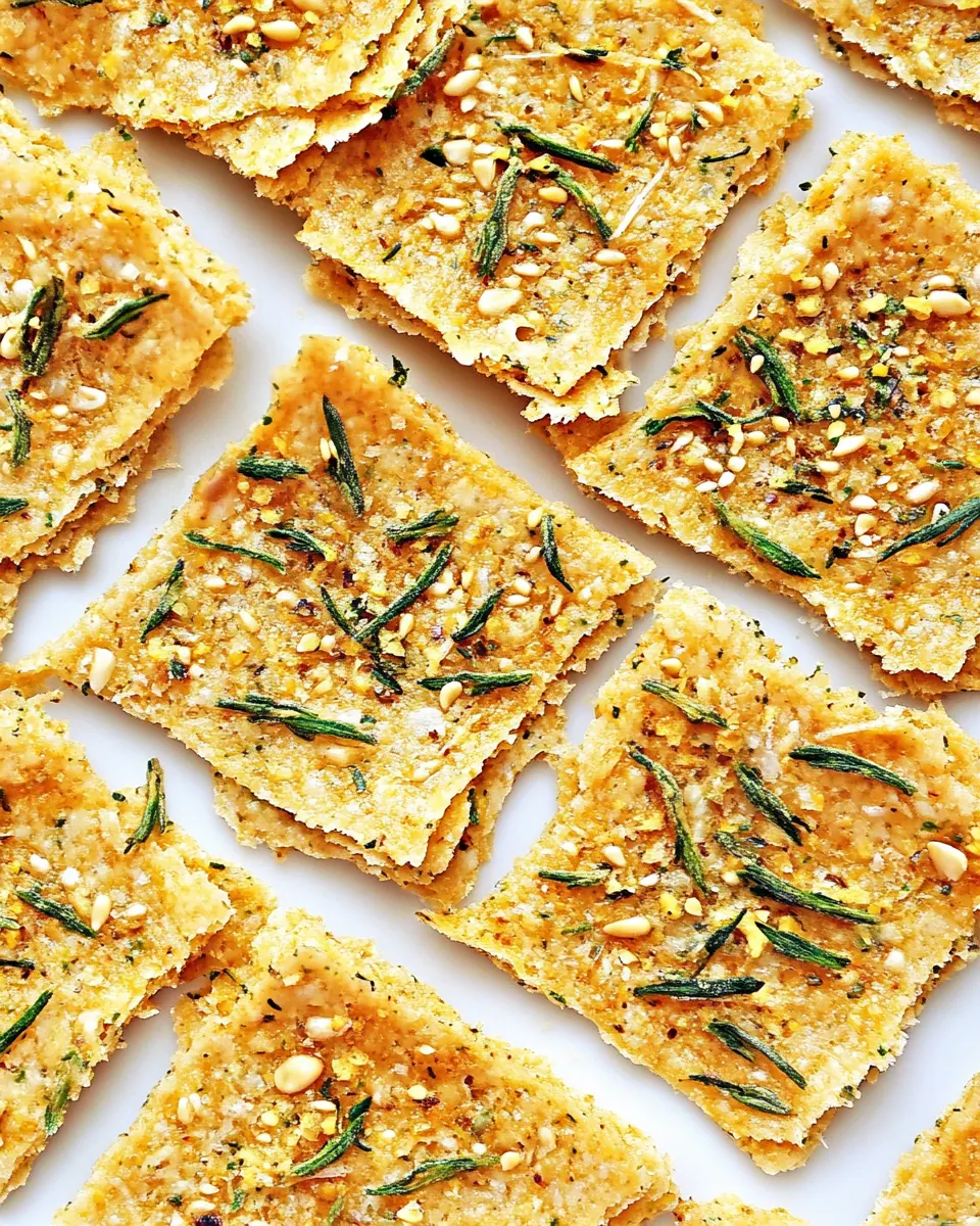Sourdough Crackers with Field Garlic