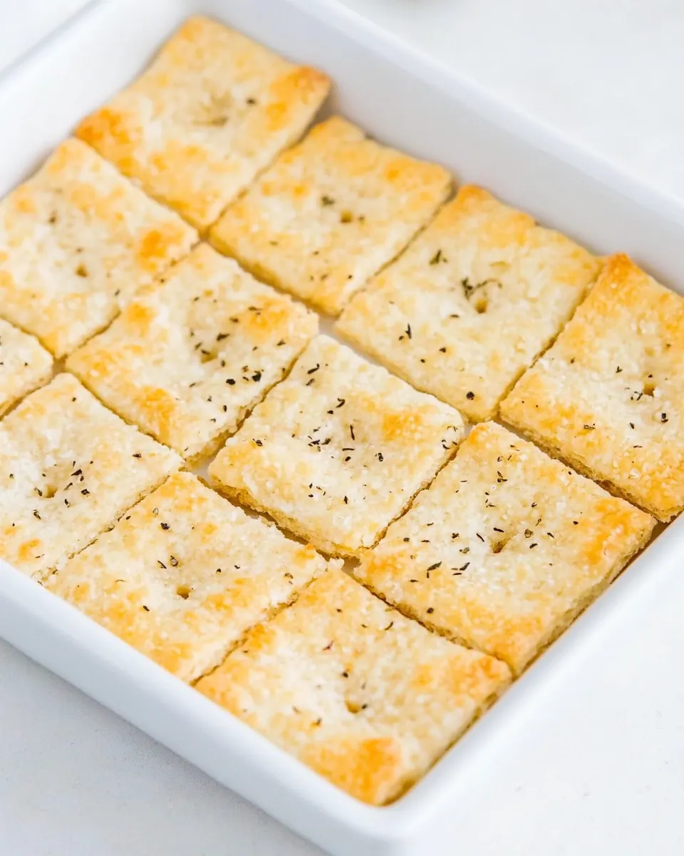 Sourdough Discard Crackers