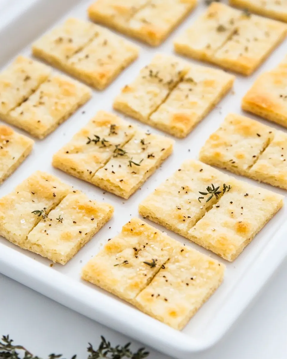 Sourdough Discard Crackers
