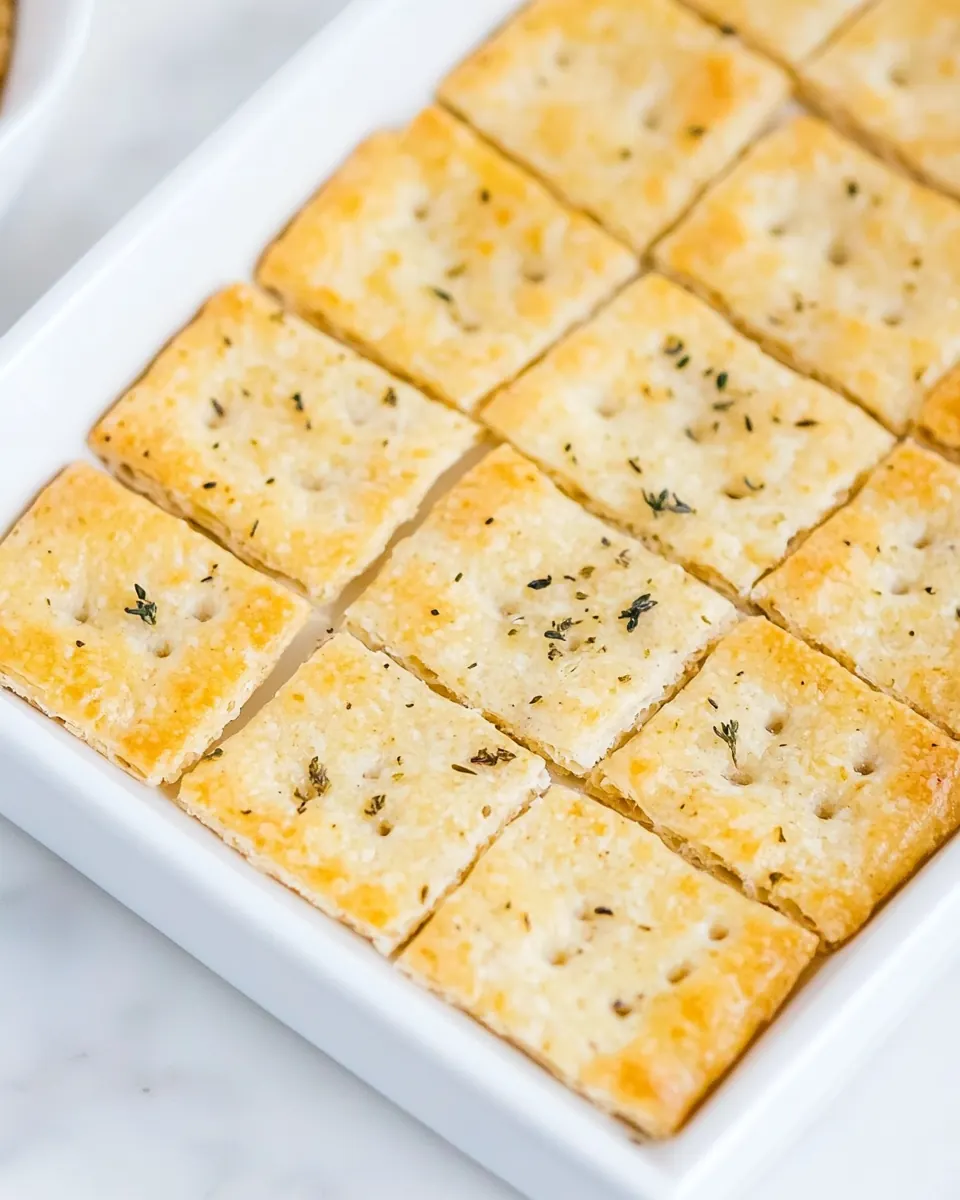 Sourdough Discard Crackers