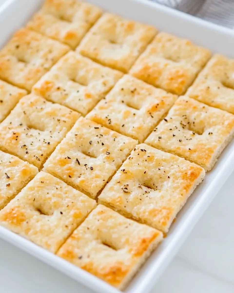 Sourdough Discard Crackers
