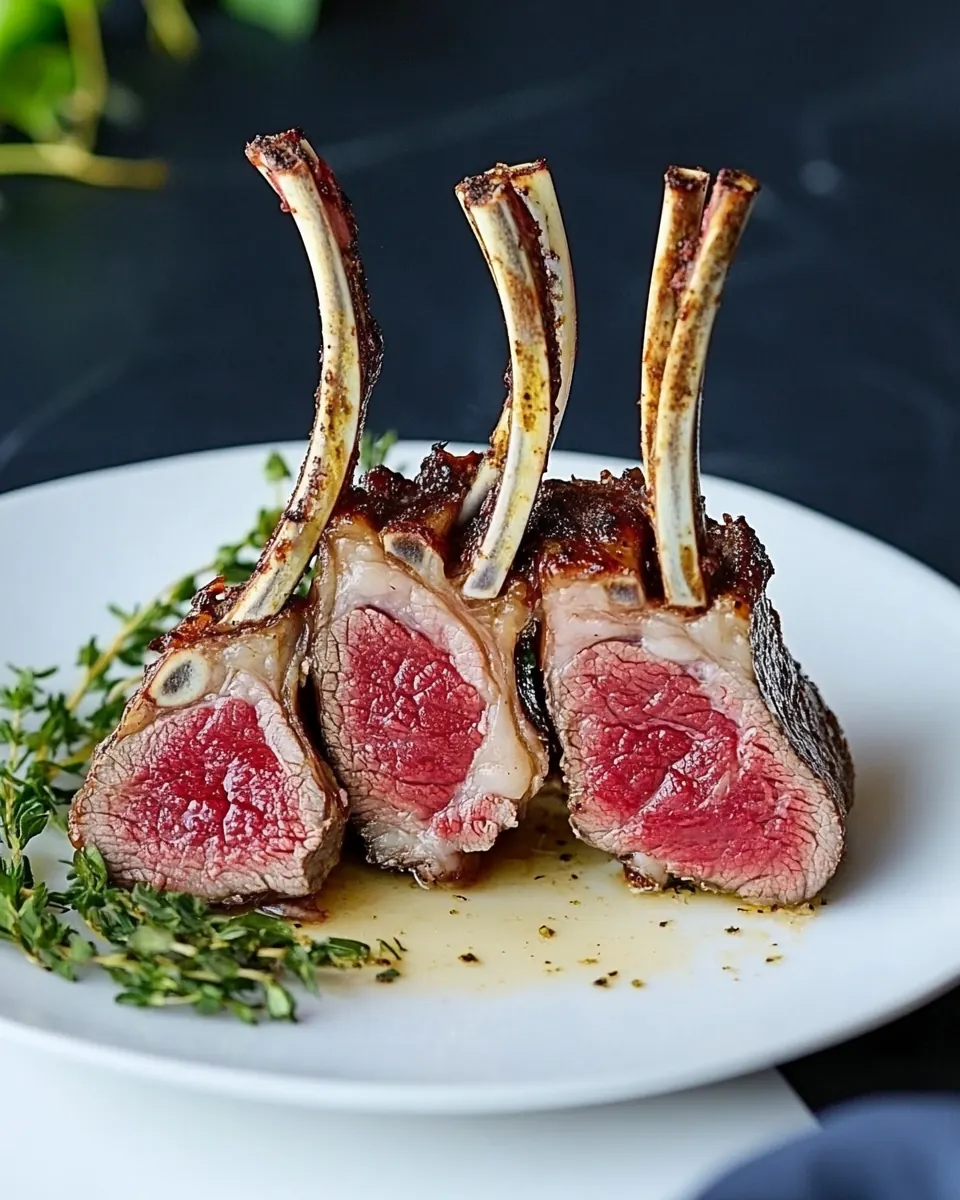 Sous Vide Rack Of Lamb